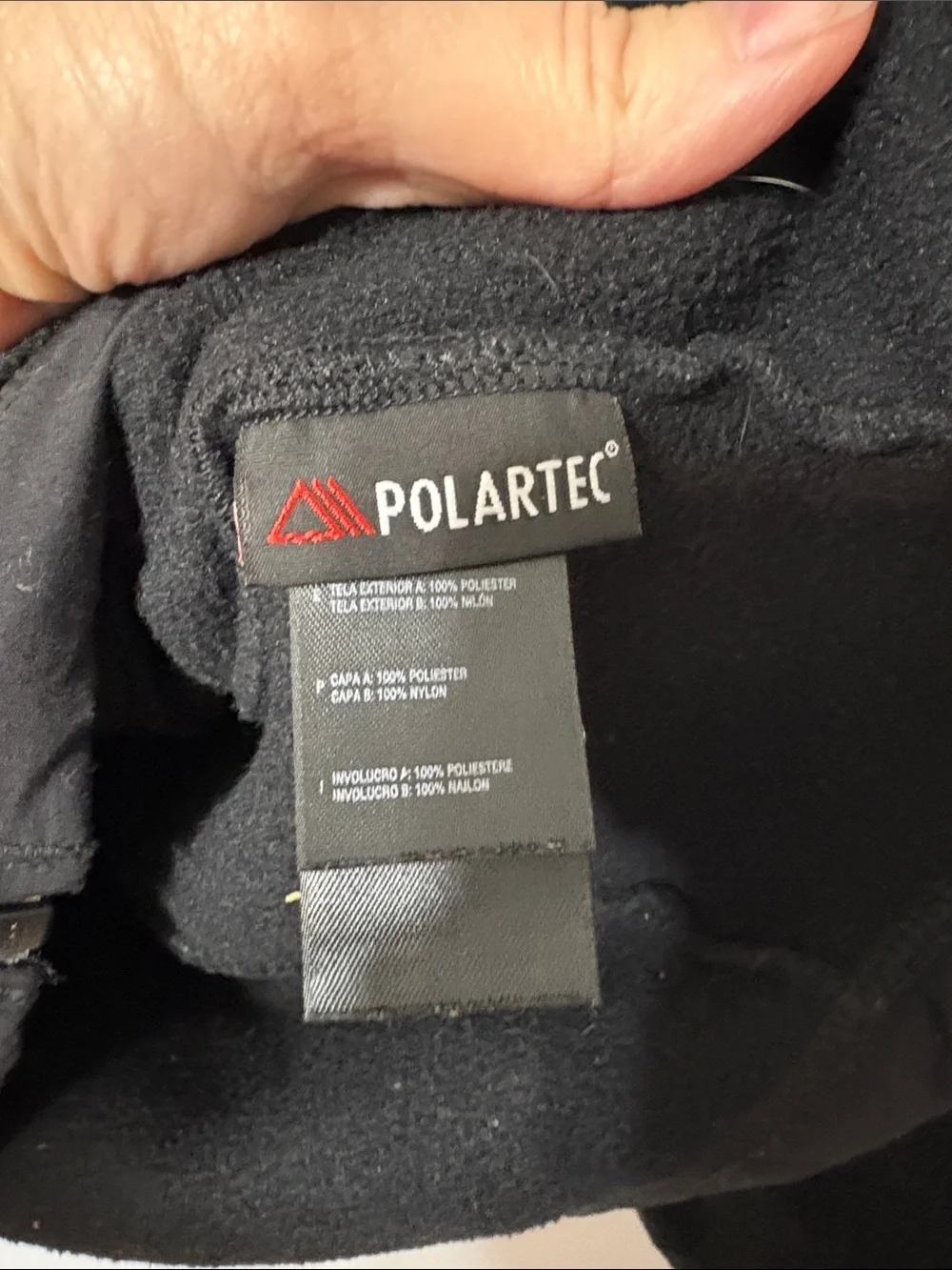The North Face Denali Polartec Fleece Jacket Black Women’s S Full Zip